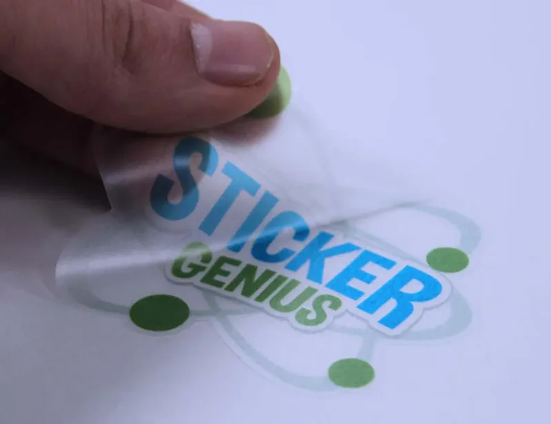 Baskes etiket — Roland baskı Graphtec kesim Sobe Reklam